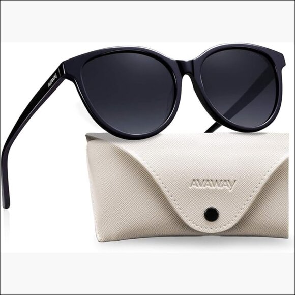 Polarized Sunglasses with Italian Handcrafted Acetate Frame for Driving Golf